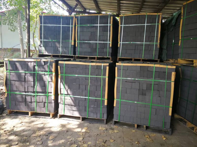 防腐焙燒碳磚、防腐焙燒浸漬碳磚工藝流程圖